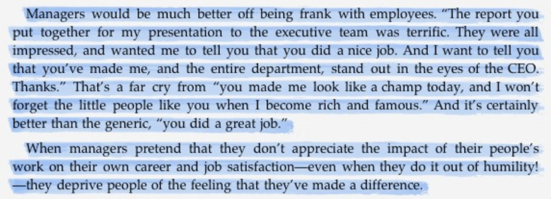 managers should be frank